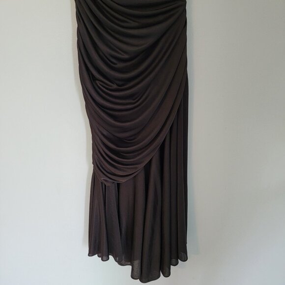 Vintage 80s Variations Dress Party Formal Evening Wear Costume Fancy Sz 12 - Picture 4 of 16